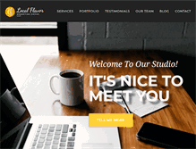 Tablet Screenshot of localflavormarketing.com